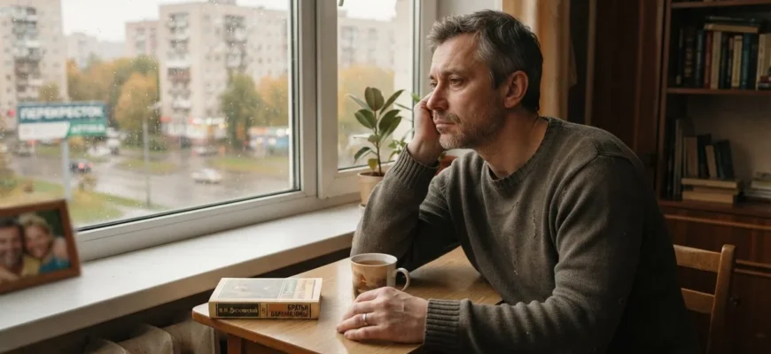 Мужчина после развода в 40 лет размышляет о будущем