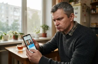 Мошенники на сайтах знакомств: как распознать и не попасться Мужчина проверяет подозрительное сообщение от собеседника на сайте знакомств