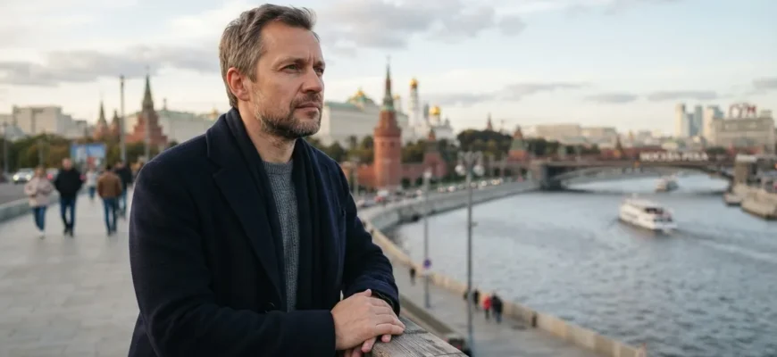 Мужчина после 40 лет в задумчивости — иллюстрация к статье о психологии отношений